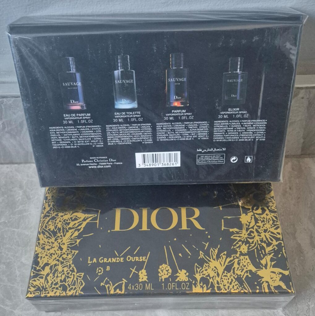 Dior Sauvage Set (4 x 30ml) (Gift Set)