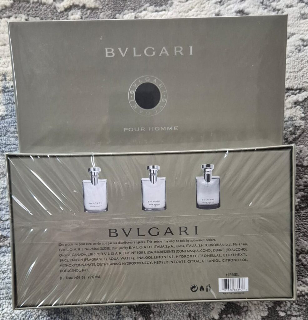 Bvlgari Pour Homme Set (3x30ml) (Men Gift Set)