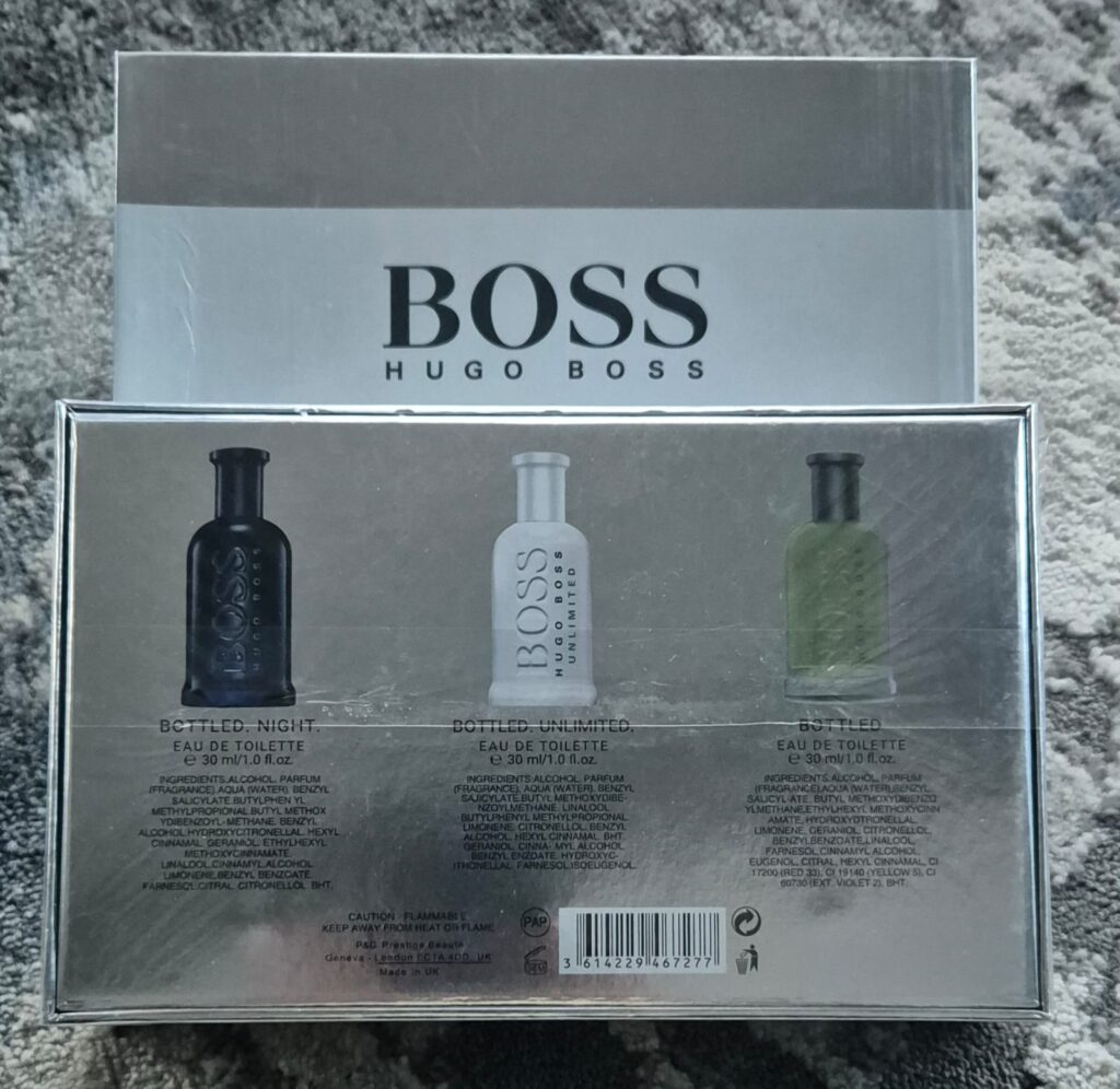 Hugo Boss Bottled Classic/Unlimited/Bottled Night Set (3x30ml) (Men Gift Set)