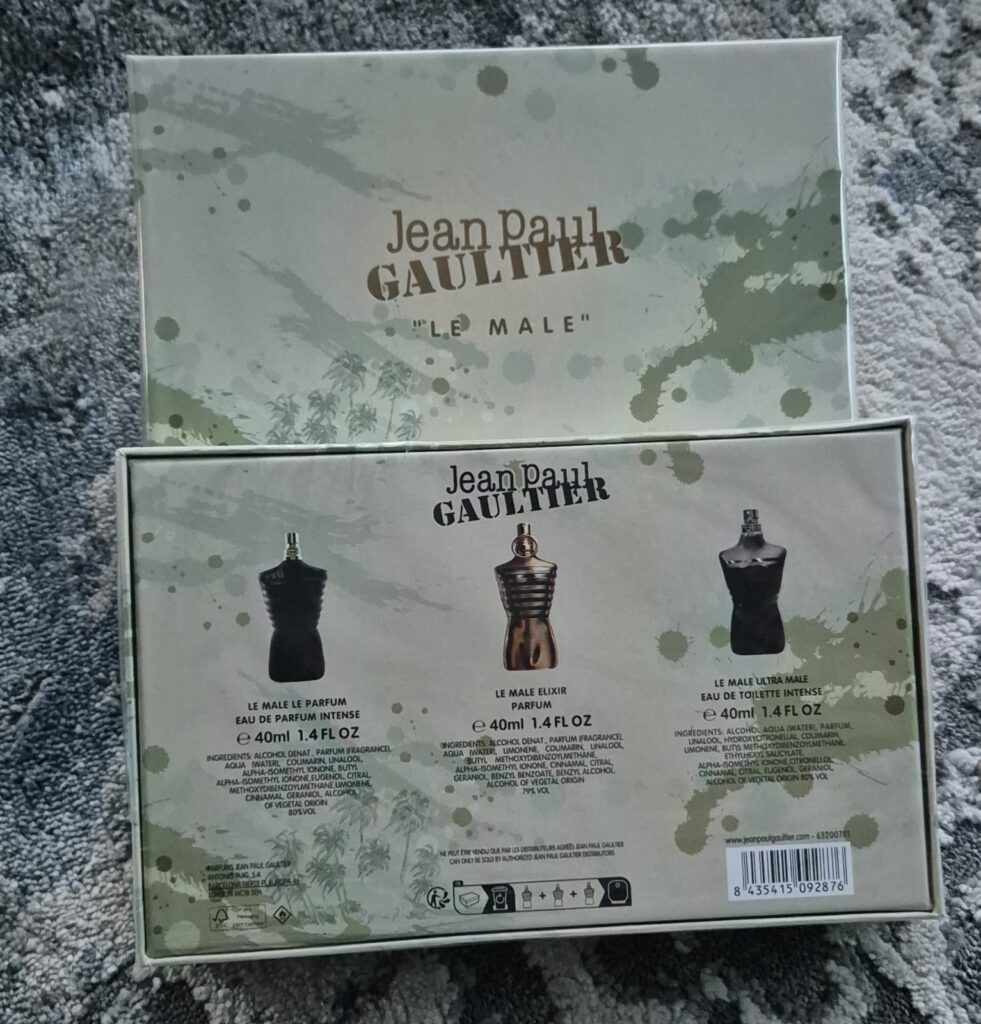 Jean Paul Gaultier Le Male Le Parfum /Le Male Elixir/Ultra Male Set (3x30ml) (Gift Set)