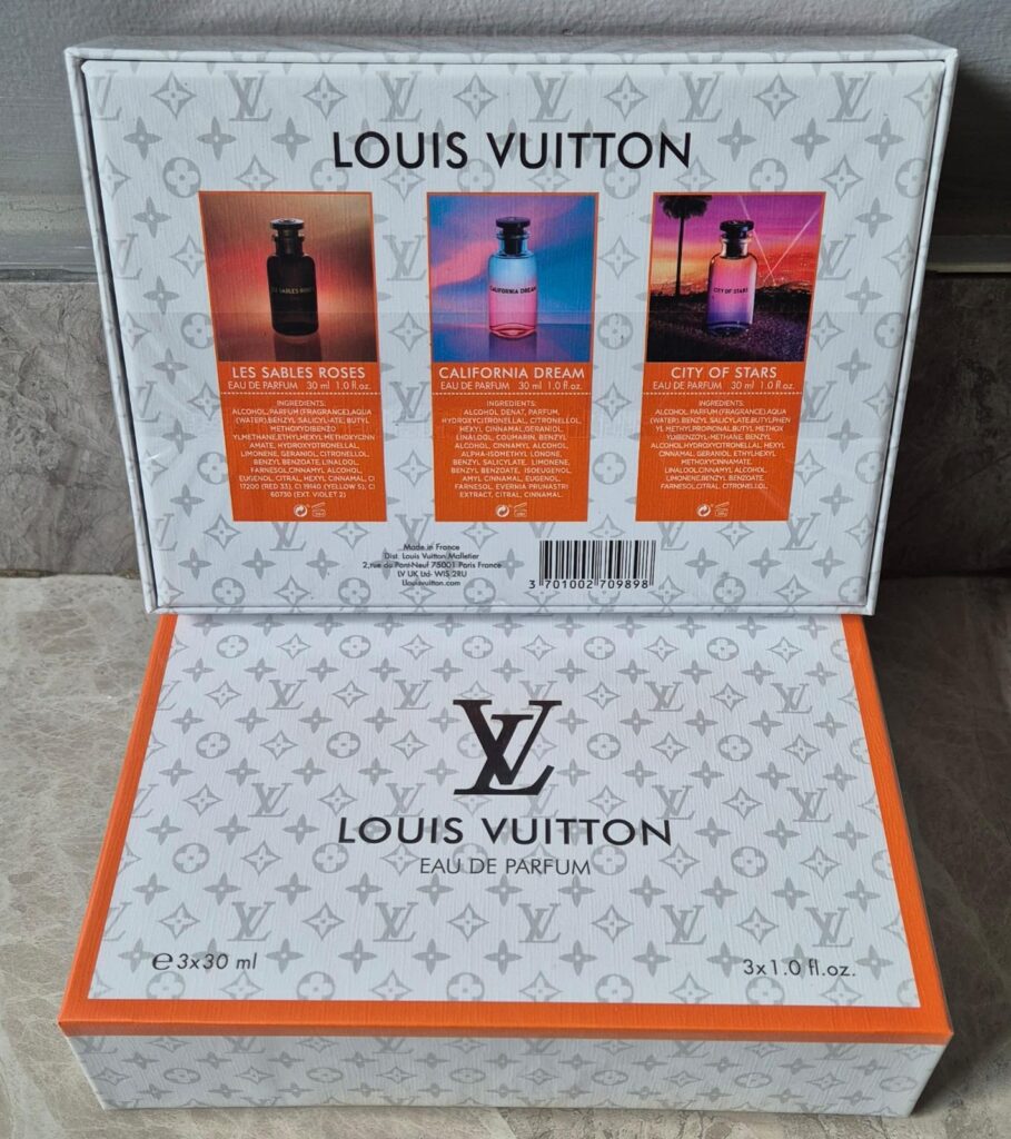 Louis Vuitton Les Sables Roses/ California Dream/City of Stars (3x30ml) (Unisex Gift Set)