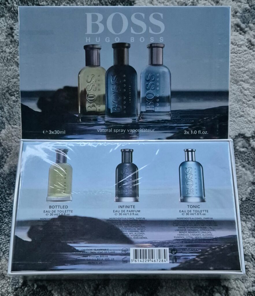 Hugo Boss Bottled Classic/Infinite/Tonic Set (3x30ml) (Men Gift Set)